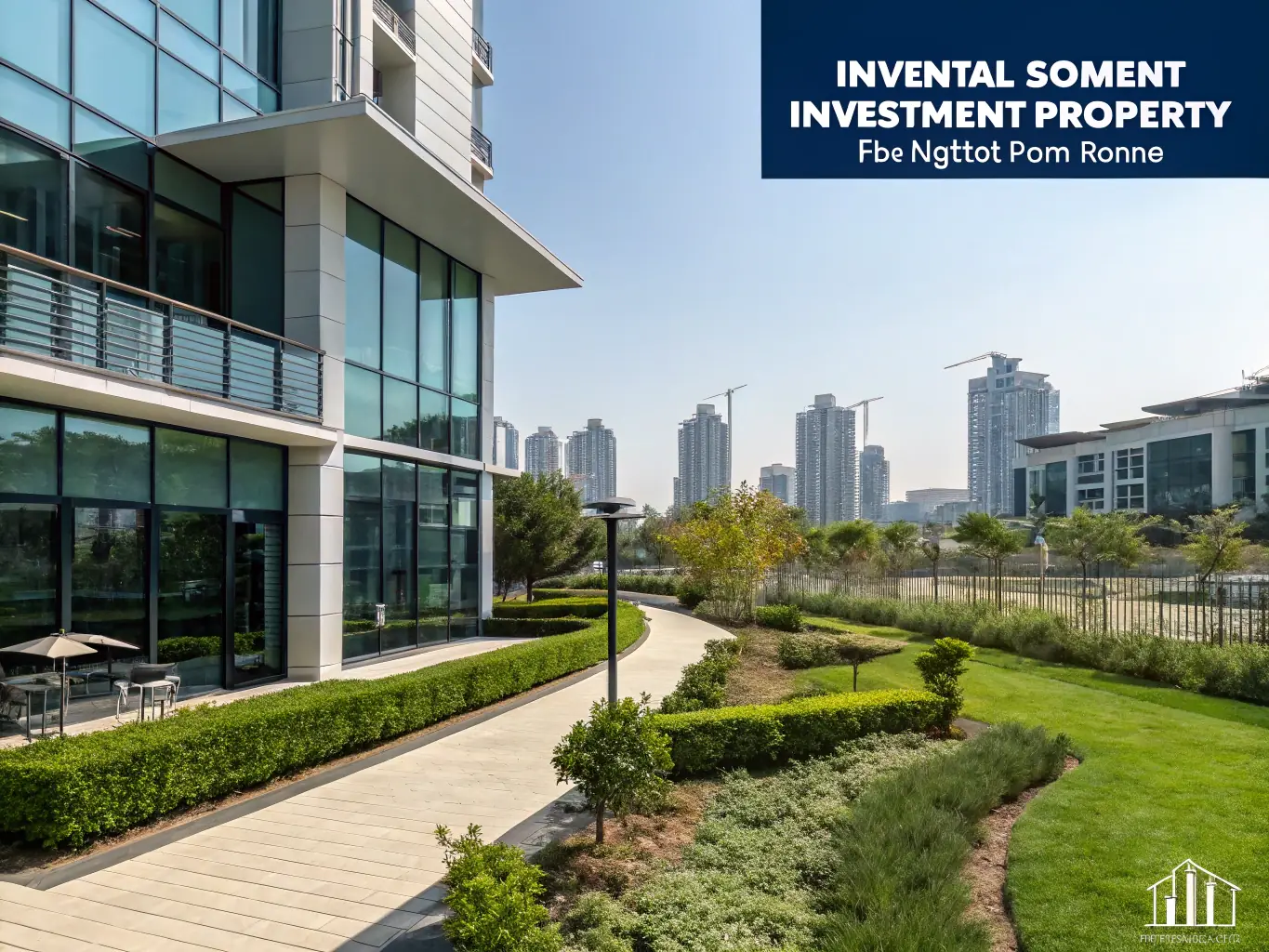 A professional image showcasing a successful real estate investment project, such as a newly developed property or a renovated building.